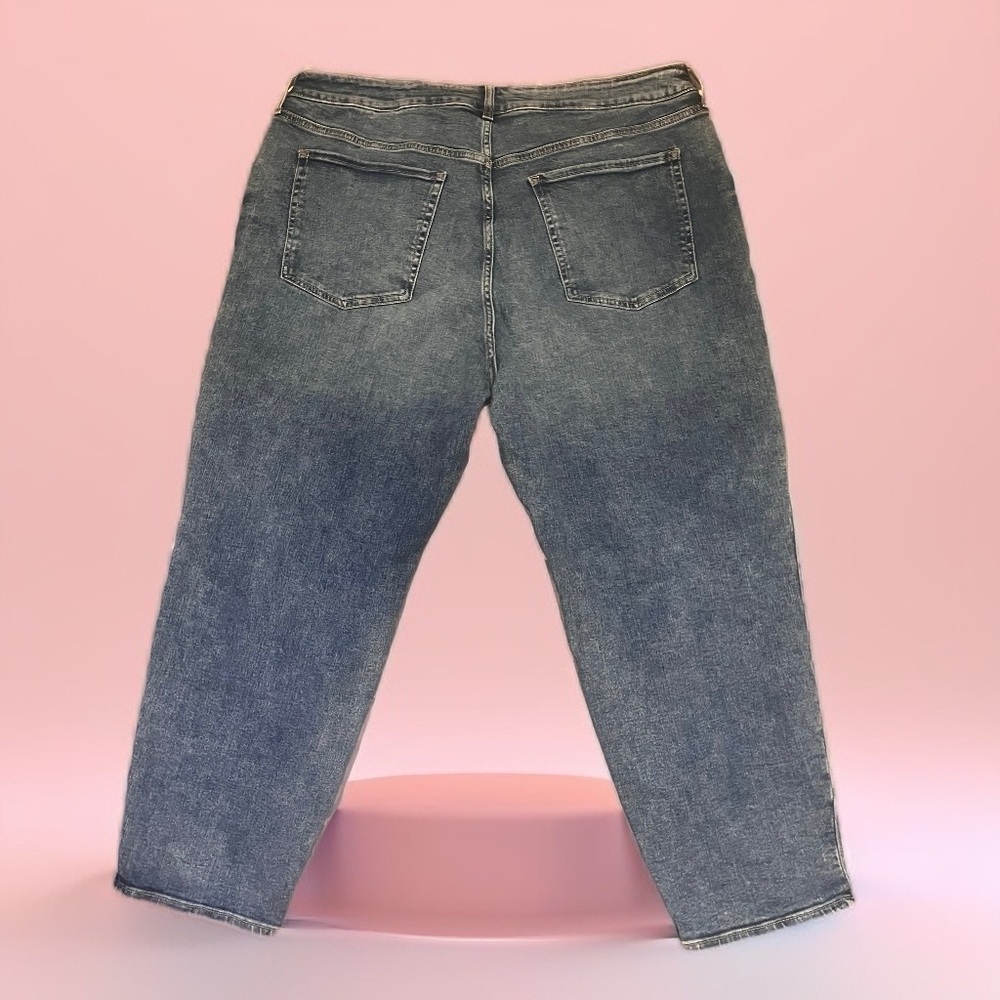 Size 22 Old Navy OG Straight High Rise Extra Stretch Ankle Jeans Plus Size NWT - Picture 2 of 5